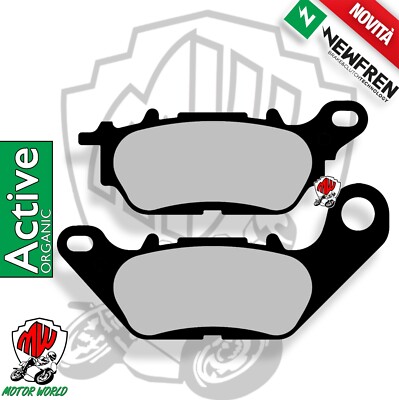 Plaquettes De Frein Arrière NEWFREN Active Pour Yamaha Tricity 300 (2020) - Noir, Sans Amiante