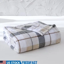 Super Soft Plush Blanket Adults & Teens Cozy Velvet Comfort Couch & Bed New