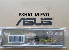 I/O IO Shield For Asus P8H61-M EVO Backplate Motherboard Rear Baffle