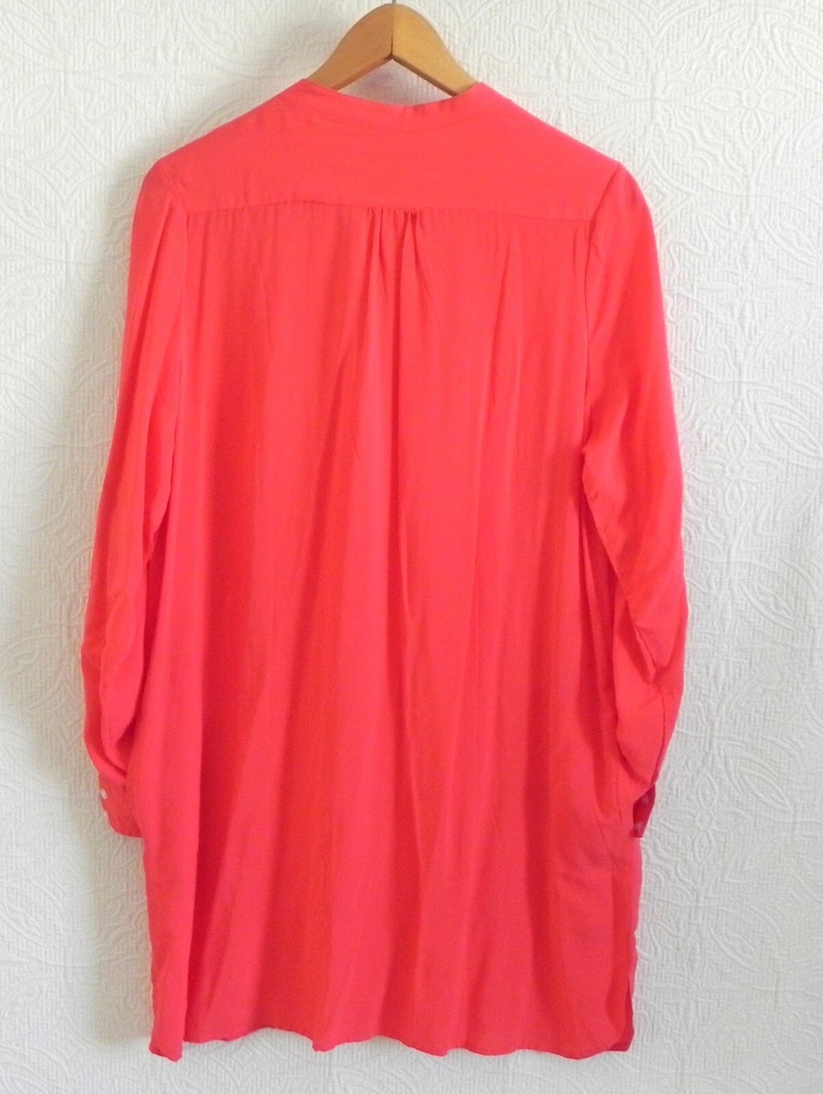 black long sleeve tunic dress Tory Burch
