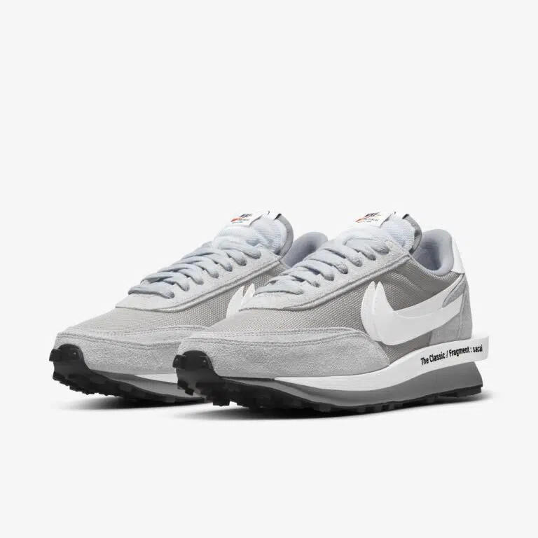 SACAI X NIKE Nike LDWaffle x Fragment Design X Sacai Grey UK 4 US 4.5 In Mano Esaurito