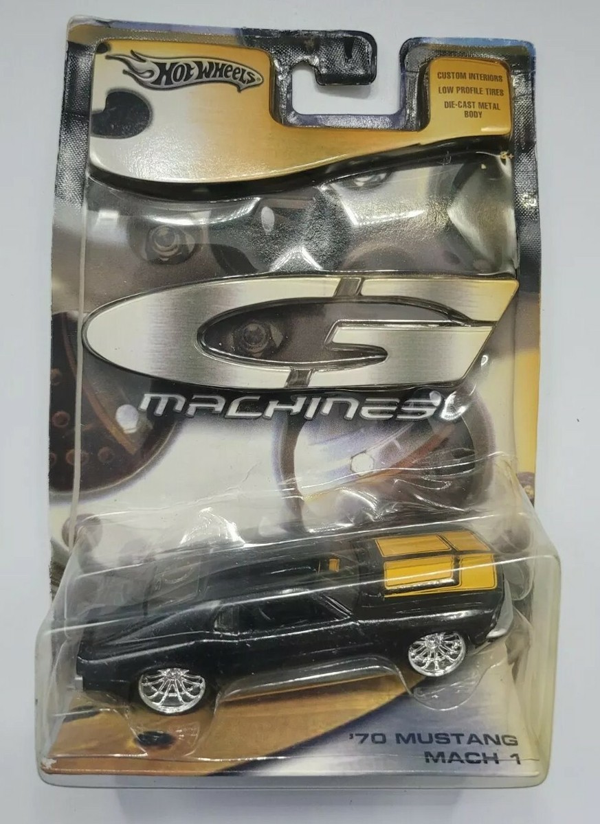 Hot Wheels G Machines 1970 Ford Mustang Mach 1:50 Diecast Car
