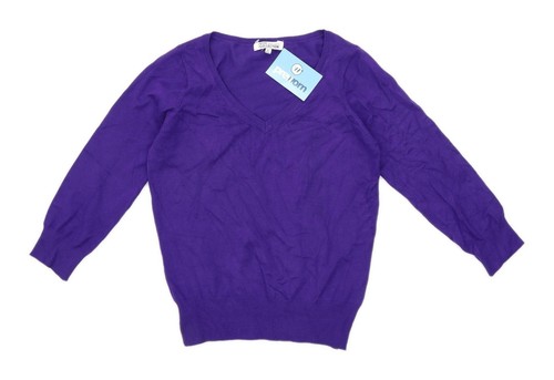 Debenhams Womens Size 6 Purple Jumper 