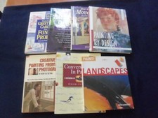 1970'S-2000'S PAINTING ART BOOKS - LOT OF 7 5 HARDCOVER/2 SOFTCOVER - KD 4797A