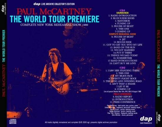 洋楽 Paul McCartney The New World Sampler The New World Collection (1993 Limited Edition Box Set