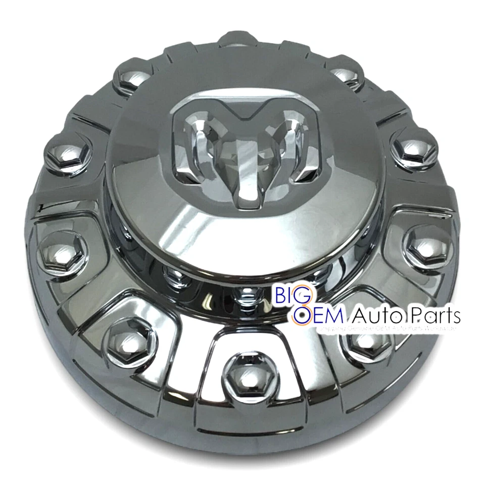 Хромированный задний колпак центральной ступицы колеса 19,5 дюйма 2019–2025 Ram 4500 5500 от оригинального производителя 6pg04sz0ac - Изображение 3 из 4