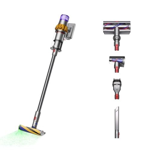Dyson V15 Detect Cordless Vacuum Yellow/Nickel UrbanKitchens.co.uk