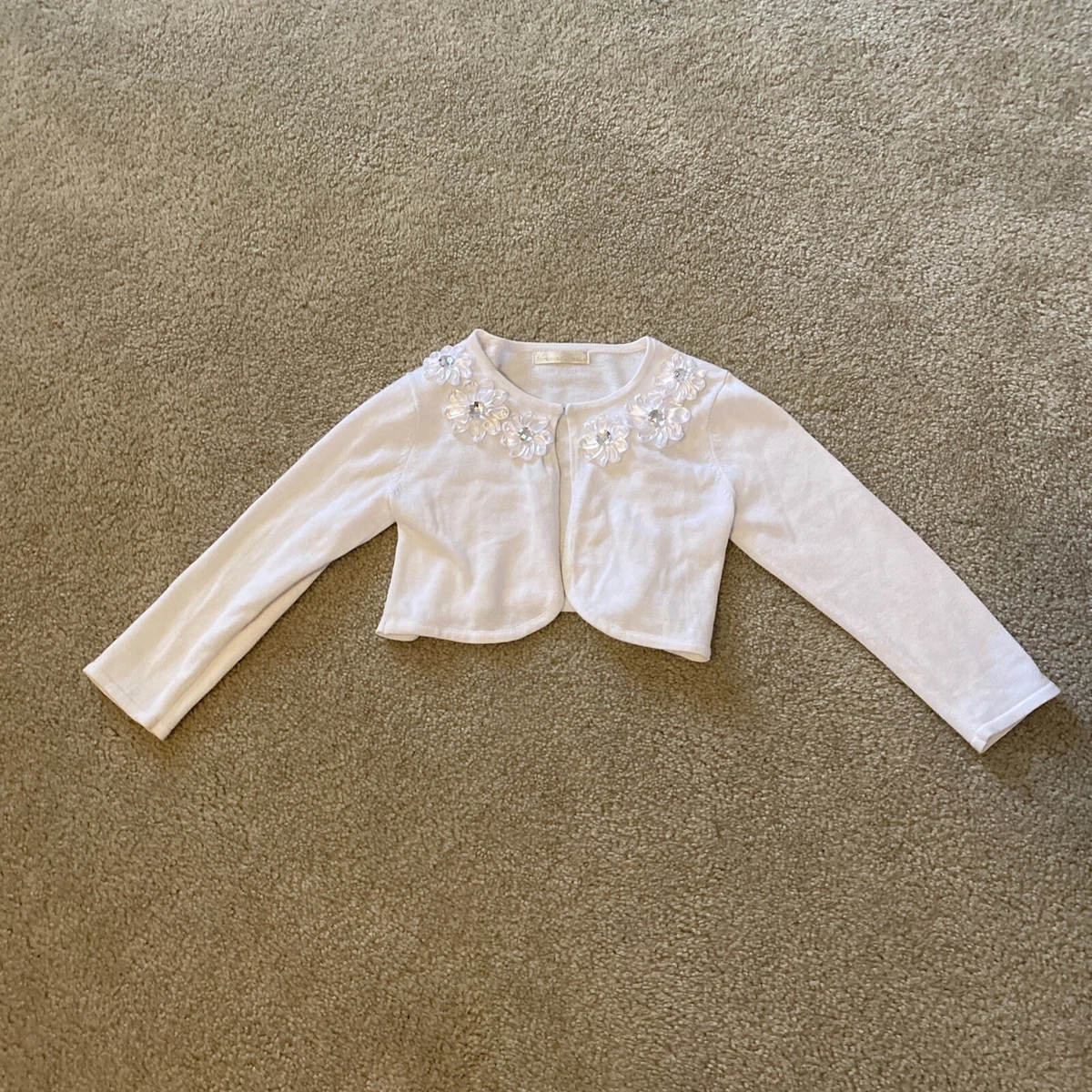 White shrug clearance sweater