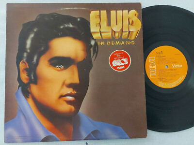 VINYL LP 12''  ELVIS PRESLEY - I-N  D-E-M-A-N-D *MADE IN ENGLAND*