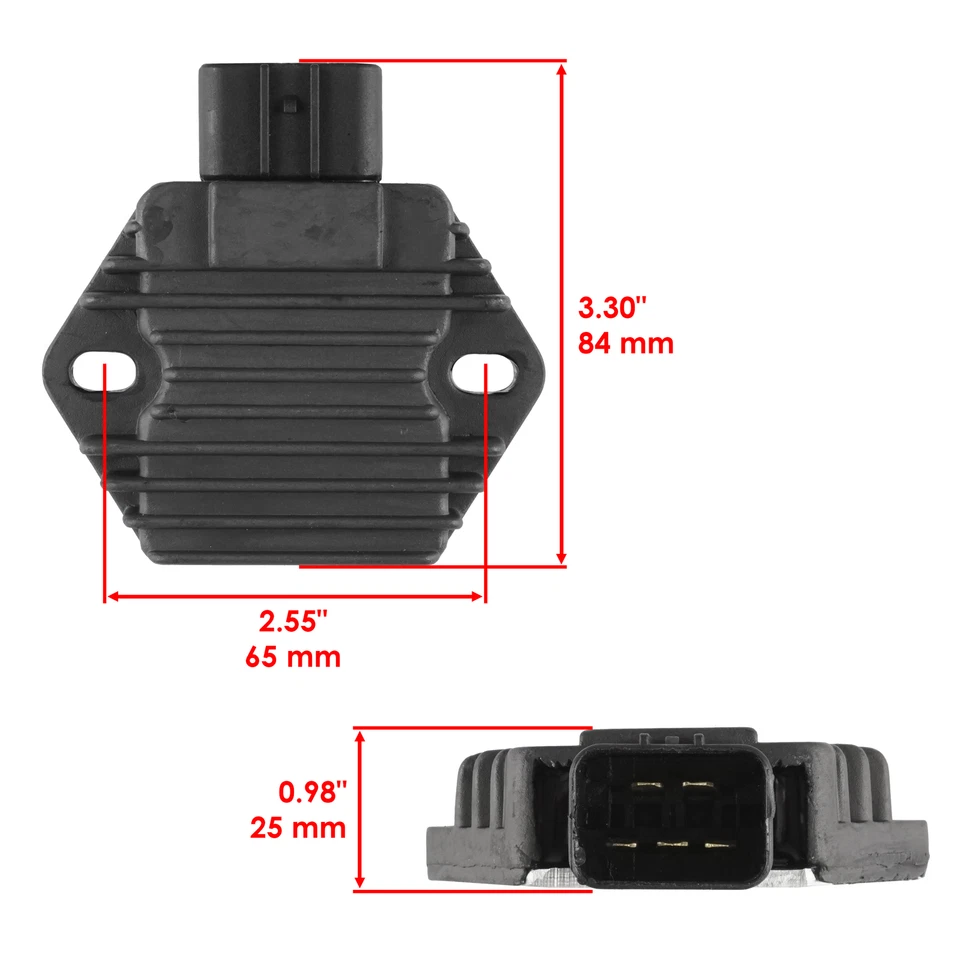 Regulador rectificador para Honda TRX400FW Fourtrax Foreman 400 4X4 1995-2003 Foto 2 de 4