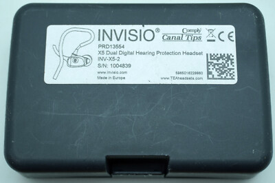 Invisio X50 TEA Dual COMMS Kit In-Ear X5 Dual Digital Hearing