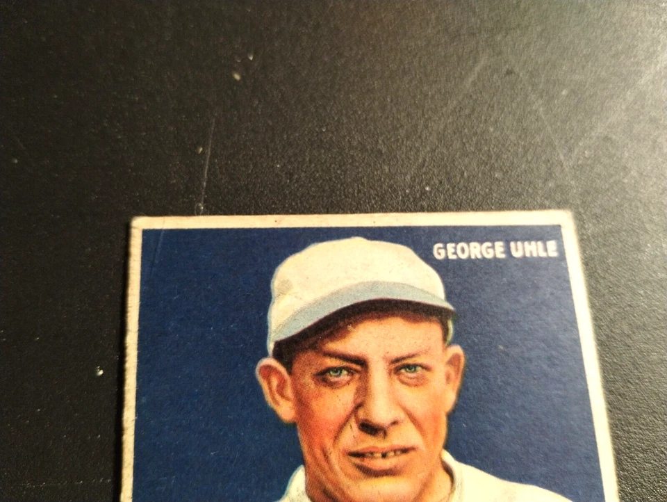 1933 Goudey #100 George Uhle Detroit Tigers: Crease Free, Centered & Nice Color - Image 2 of 4