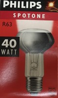 Philips Spotline Reflektor 40W E27 230V Reflektorlampe R63 Strahler Spot 30°