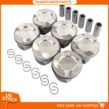 6pcs 84mm Pistons Rings Kit For Bmw N55b30a X3 X4 X5 F15 F85 X6 E71 E72 N55b30