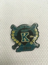 Kentucky Softball Club K 10U 2012 Lapel Hat Pin Sports Silver Tone Enamel