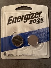 18 Energizer CR2025 BP 3V Lithium Coin Cell Battery 9 X 2 Pack New Exp.03/2029
