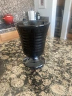 Bauer Pottery Ringware Goblet Vintage RARE BLACK NO DAMAGE