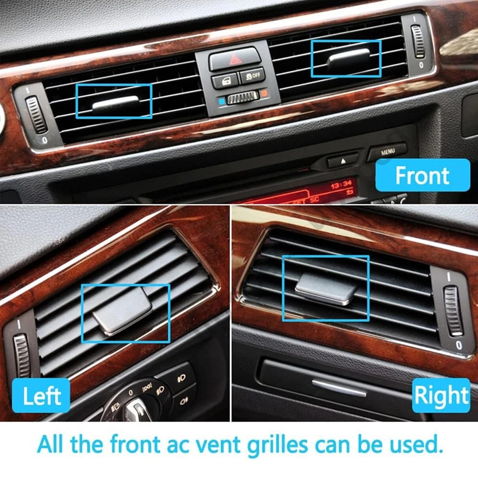 4PCS Front A/C Air Vent Outlet Tab Clip Repair kit For BMW 3 Series E90 E91 E92 - Image 3 of 4
