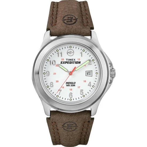 Timex T44381 Men's Expedition Metal Field Brown/White 40mm Watch