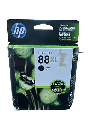 Cartouche Encre Noire HP 88XL C9396AN – Authentique – Haute Capacité – Boîte Ouverte