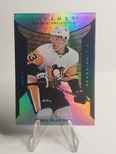 2019-20 Trilogy Rookie Premiers Level 2 Teddy Blueger Penguins /499 Canucks 