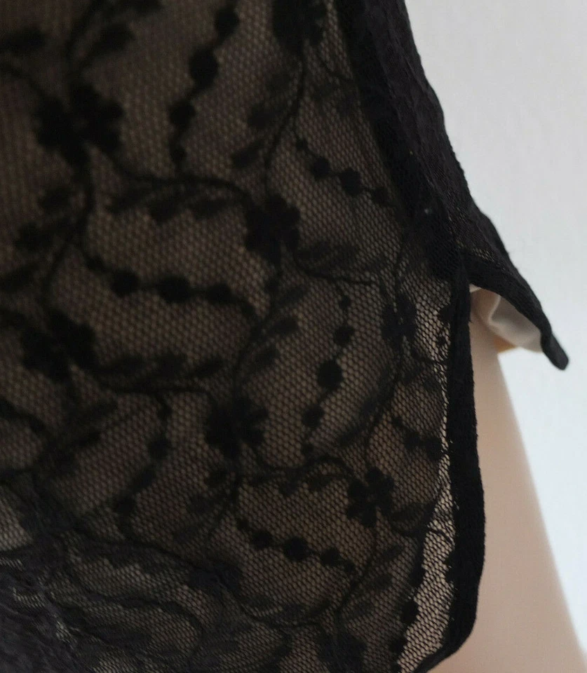 * CLOCKHOUSE bezauberndes Sommer Kleid Gr. 34 XS Spitze TOP Schwarz - Bild 4 von 4