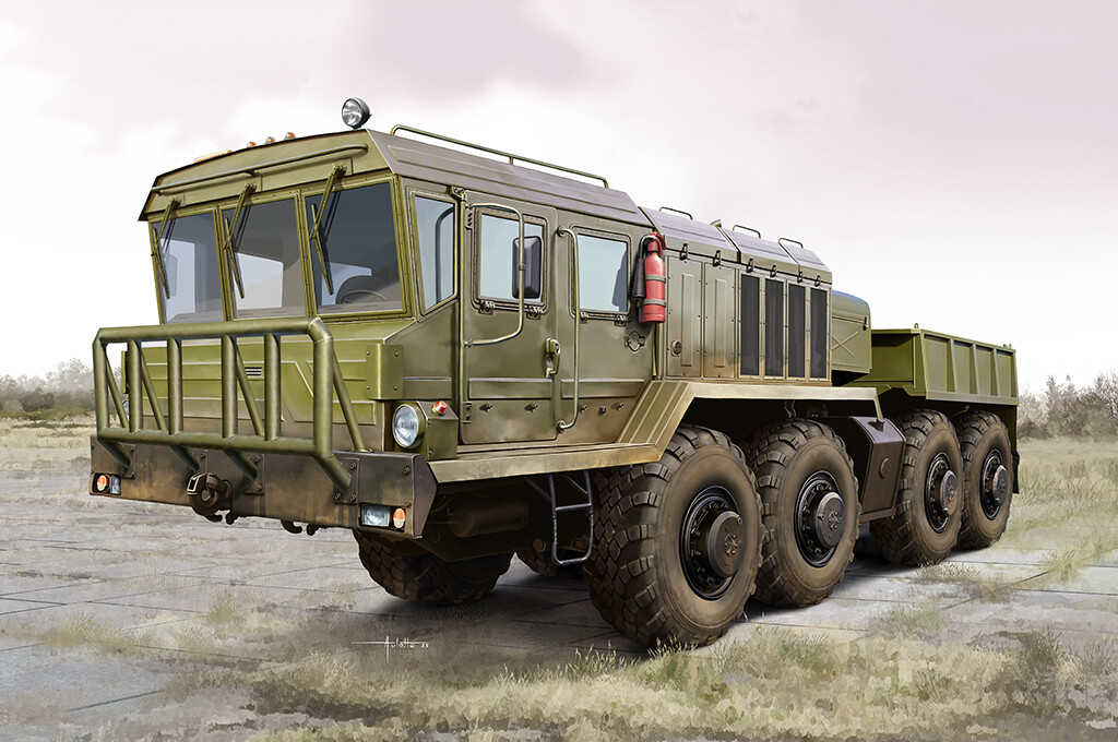 TRUMPETER 01090 1:35 KZKT-74282 Heavy Tractor