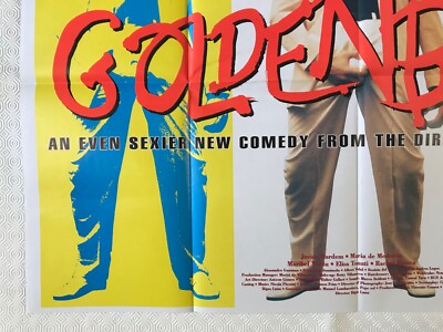 Golden Balls Original Movie Quad Poster 1993 Javier Bardem Maria