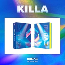K-POP MIRAE 1st Mini Album [KILLA] Random Ver. CD+88p P.Book+4p Card+Photo Frame