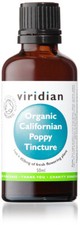 Viridian Organic California Poppy Tincture 50ml