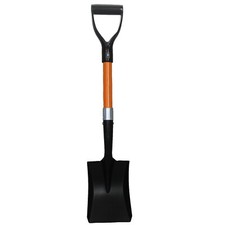 27'' Square Garden Shovel Heavy Duty Hand Digging With D-Grip Handle 1 Pack