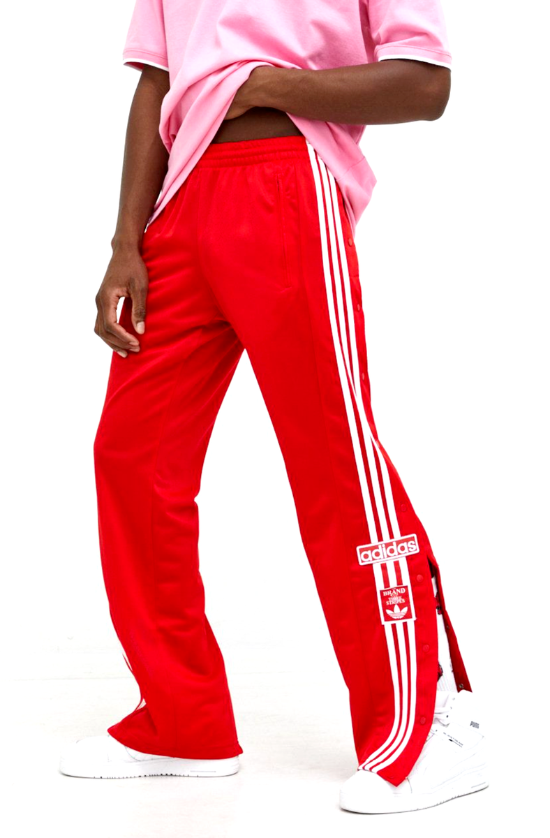 NEW MENS ADIDAS ORIGINALS ADIBREAK BUTTON TRACK PANTS ~SIZE NEW MENS ADIDAS ORIGINALS ADIBREAK BUTTON TRACK PANTS ~SIZE