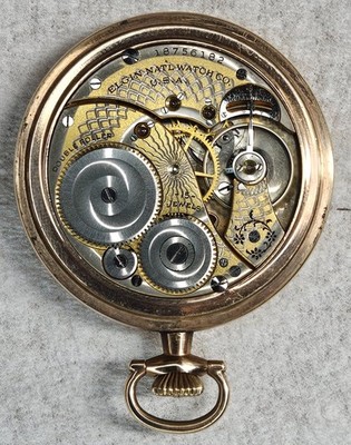 Nice Elgin 12s 15j Two Tone Pocket Watch!