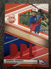 2020 Elite Extra Edition Patch Card Hendry Mendez /199