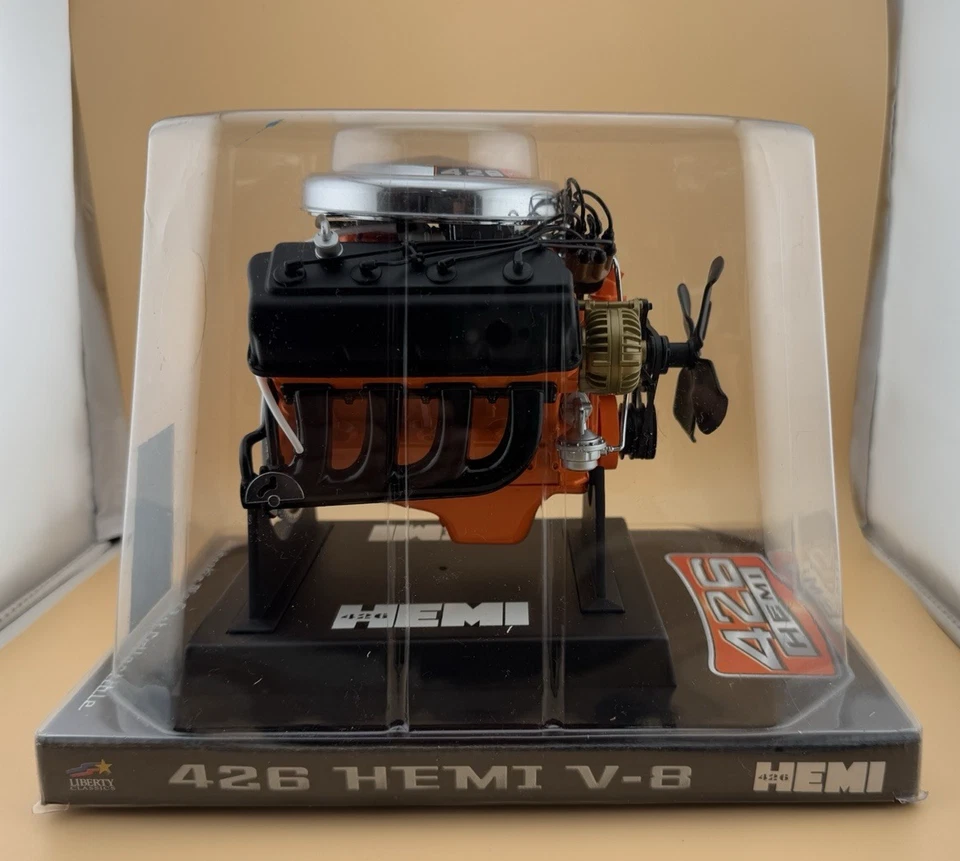 Dodge 426 V-8 Hemi Engine Block 1:6 Scale Car Motor Liberty Classics 84023 NIB - Image 3 of 4