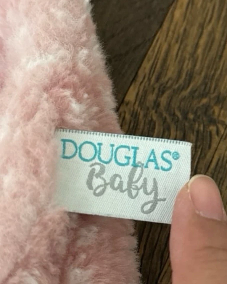 "Manta de seguridad Douglas Baby Farrah rosa cervatillo Shlumpie Lovey peluche 16""" Foto 4 de 4