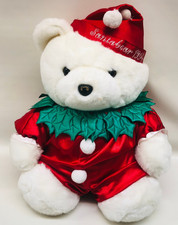 Vintage 1994 Santabear Santa Bear Dayton Hudson Clown Jester Circus Male