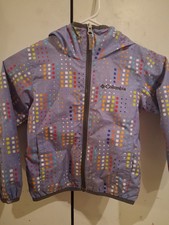 girls columbia Hooded Waterproof jacket Size Xxs