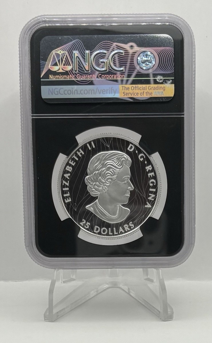 2020 NGC PF70 UCAM - CANADA - 1 oz Silver Proud Bald Eagle $25