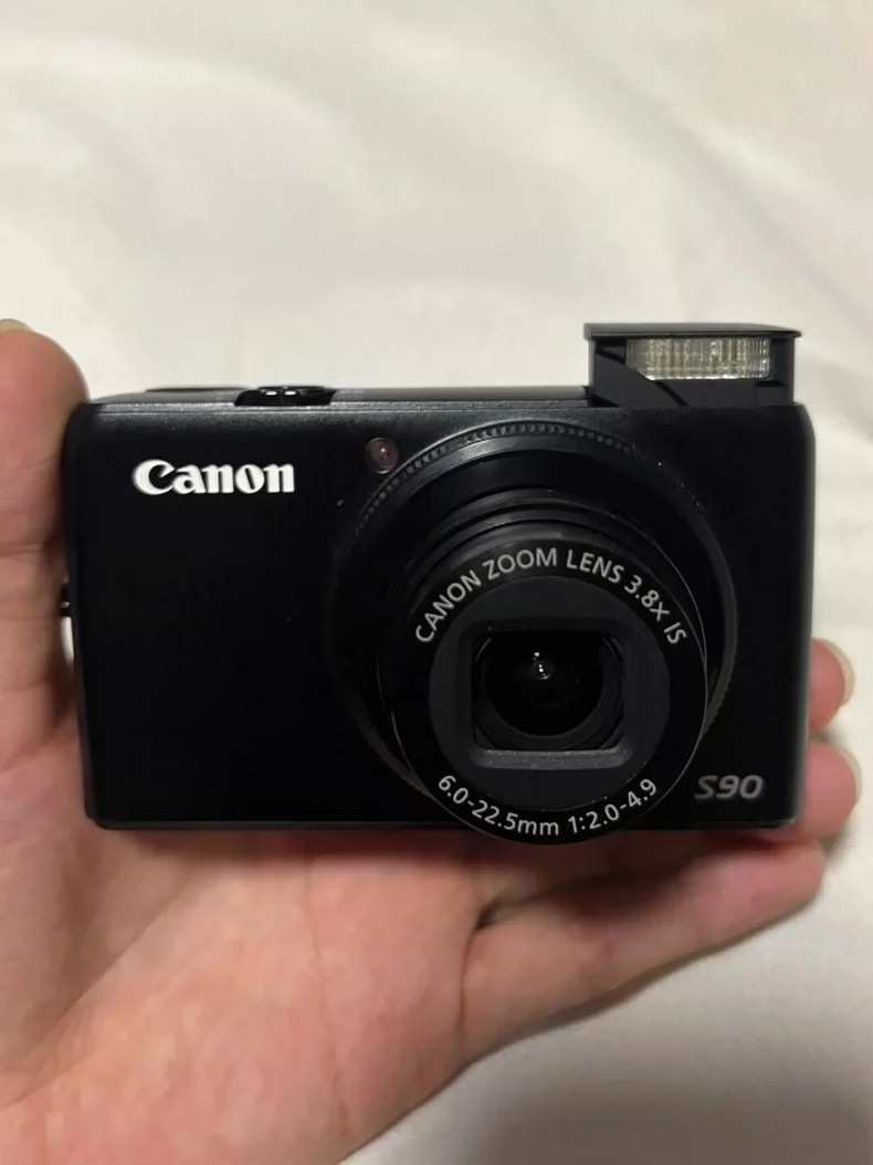 Canon PowerShot S90 10.0MP 15x Optical Zoom Compact Digital Camera