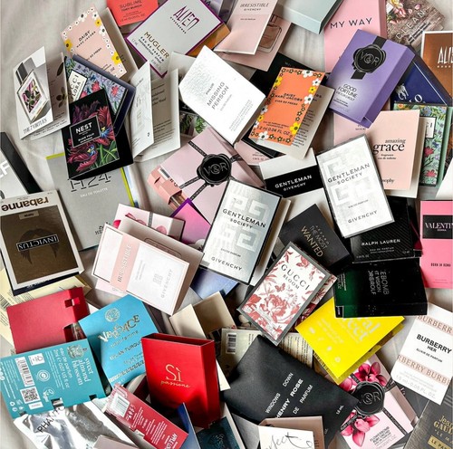 Wholesale Lot – 100 Perfume Samples (70% Women / 30% Men, Authentic from Sephora