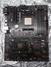 ASUS PRIME B350-PLUS motherboard B350 AM4 DDR4 ATX + RYZEN 7 1800X CPU Tested