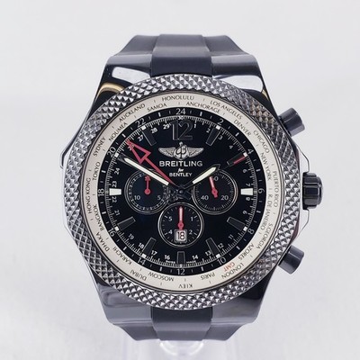 Breitling Bentley GMT M47362 Tourneau LE 83/150 Carbon Black Automatic