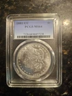 1881 Carson City Morgan Dollar PCGS MS64 Silver $1 Uncirculated Coin