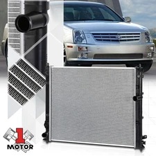 Aluminum Radiator OE Replacement for 04-09 Cadillac SRX/STS 3.6/4.4/4.6 dpi-2733