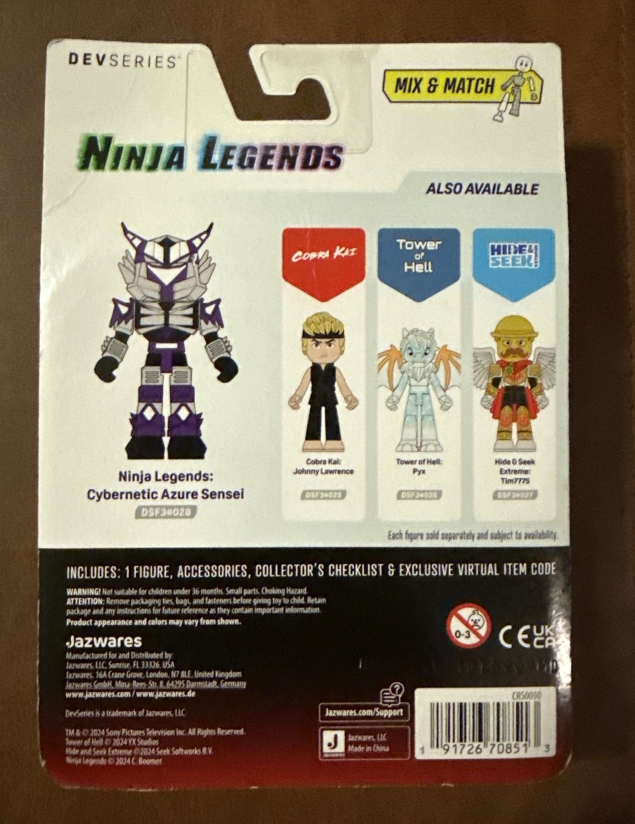 Devseries Ninja Legends Cybernetic Azure Sensei 3