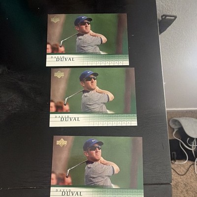 Upper Deck David Duval #2 PGA Tour Golf Trading Card 2000 Lot of 3