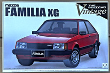 Mazda Familia Xg 1980 124 Aoshima The Best Car Vintage 000243 New Decal Ed.