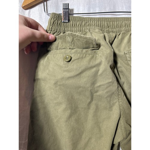 Hanna Andersson Joggers 140 10 Olive Green Lined Elastic Waist - Picture 12 of 15