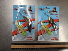 Lot of 2 Z-Man Slingbladez Spinnerbait 3/4 oz. - Chart Pearl